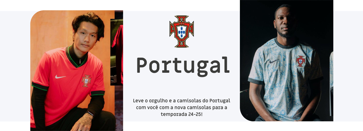 Camisolas Portugal 2024 2025